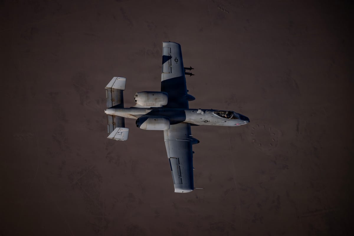 A-10 Warthog crashes near Strait of Hormuz