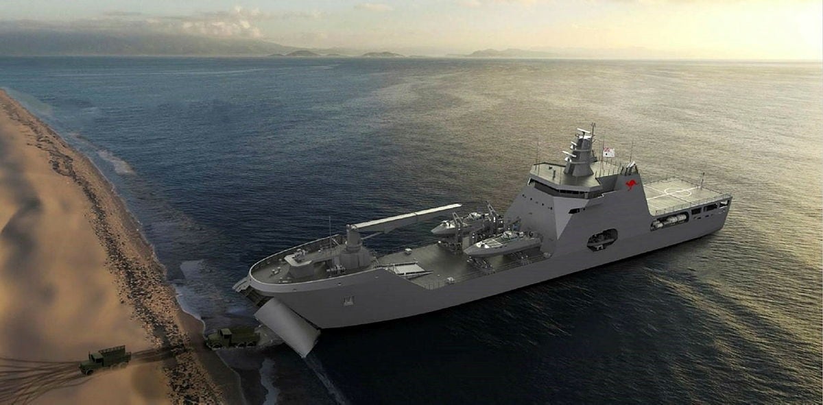 US Marine Corps releases video showcasing new Medium Landing Ship design