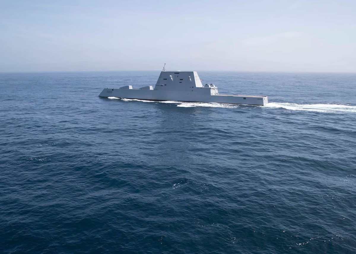 3 sailors injured after fire breaks out aboard USS Zumwalt