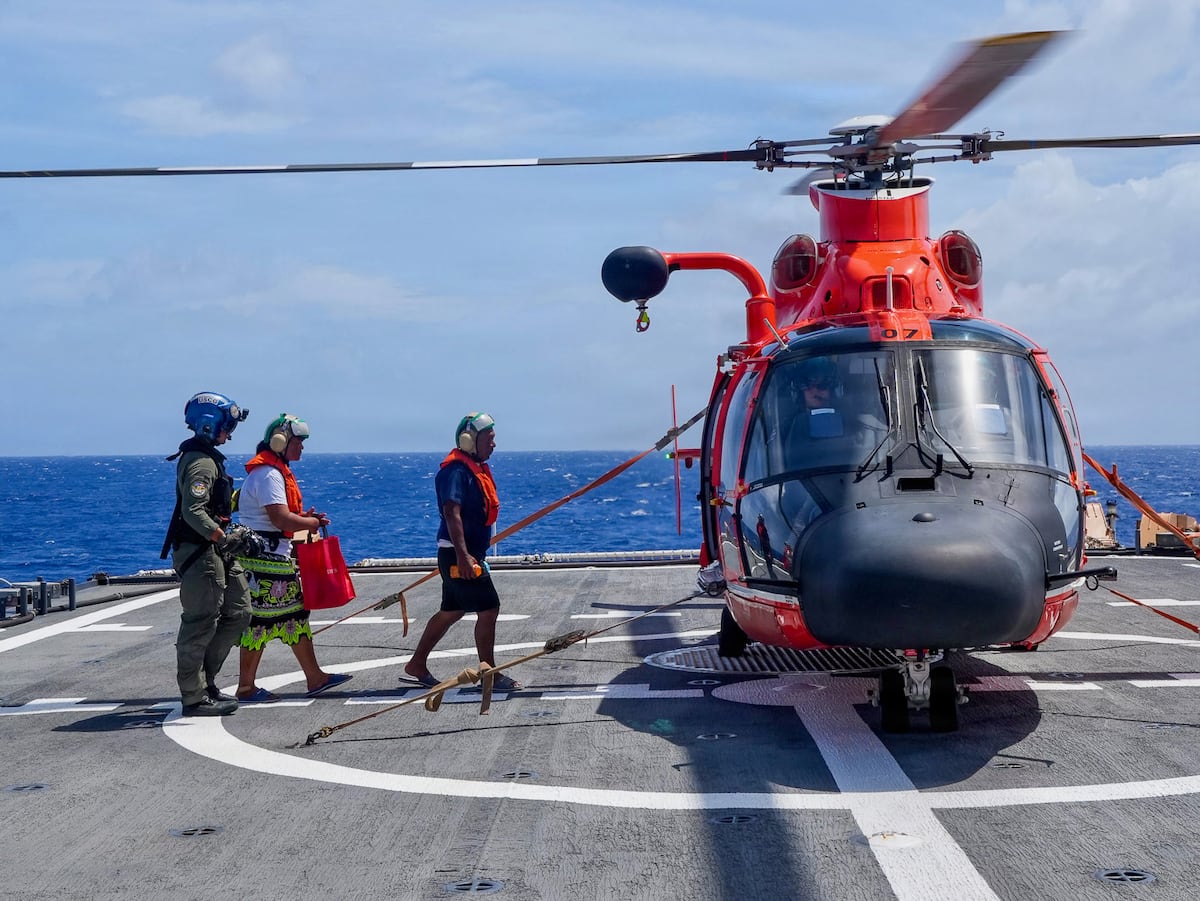 US Coast Guard rescues family missing for 7 days in Micronesia