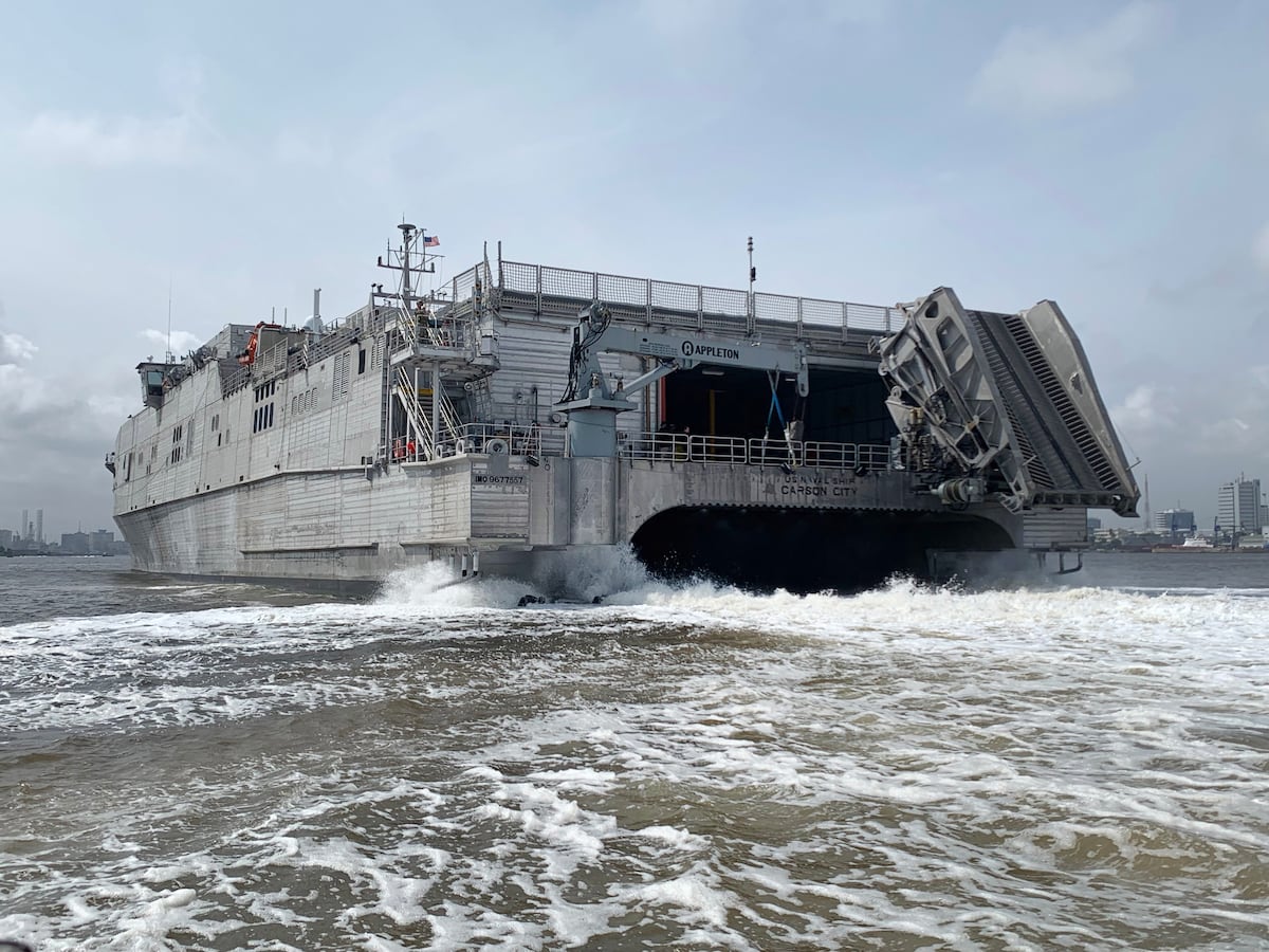 Former USNS Carson City skipper accused of 2021 rape surrenders license