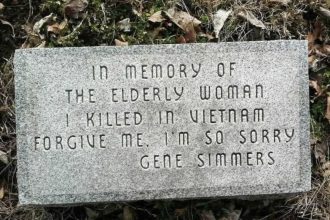 Vietnam veteran’s gravestone somber reminder of war’s toll