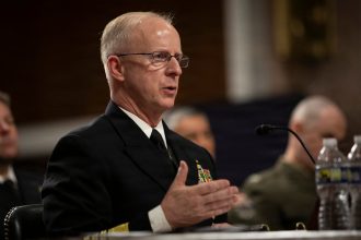 Toilet issues on USS Gerald R. Ford are ‘highly exaggerated,’ says CNO