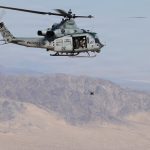 US Marine Corps tests using helicopter as mobile drone command center