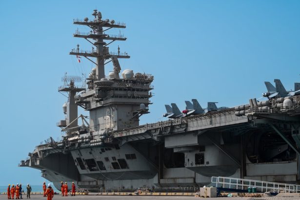 USS Nimitz claims title of longest-serving aircraft carrier from ‘Big E’