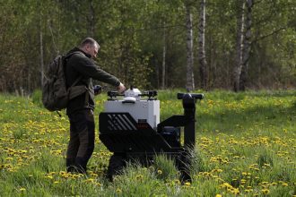 Near Russian border, NATO grapples with ground robots in combat