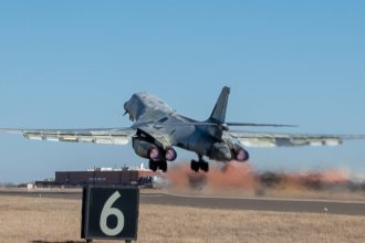 B-1 returns to flight after restoration, surviving the ‘boneyard’