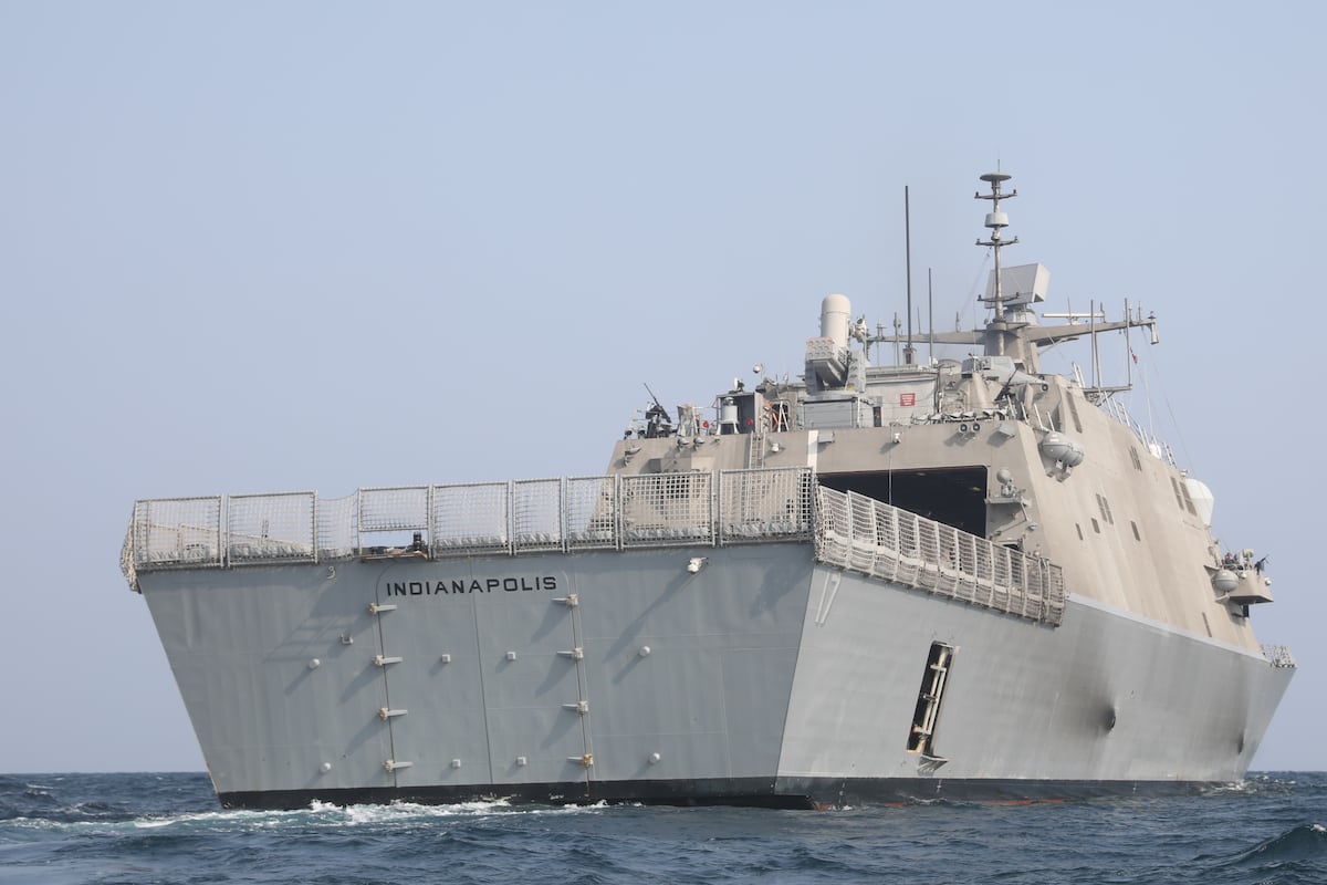 Seven sailors injured during fire aboard USS Indianapolis