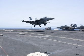 US military continues self-defense strikes against Iran, intercepts missiles
