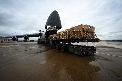 Air Force’s C-5M Super Galaxy aids in removal, destruction of  billion worth of illegal drugs
