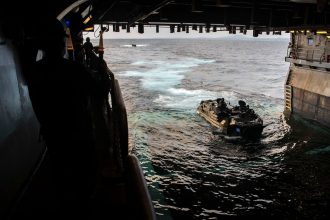 US transfers retired Marine Corps AAVs to allies defending Black Sea region