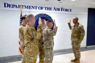 Space Force swears in first batch of part-time workers