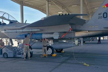 F-15EX drops bombs from an operational unit for the first time