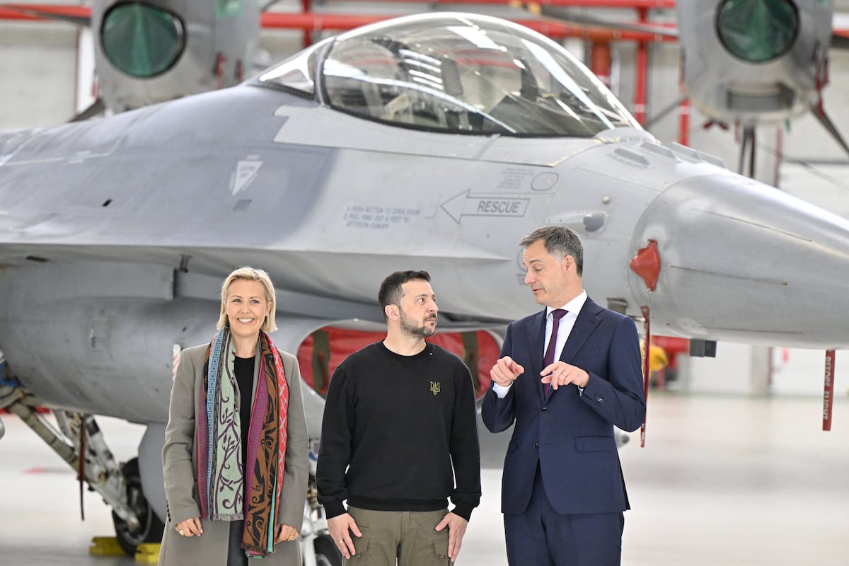 ‘Incredible work’: Ukrainian F-16 downs Russian fighter jet for first time