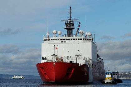 Coast Guard icebreaker Healy towed to Washington after engine failure