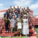 He left Mongolia to pursue higher education. He returned as a US soldier.
