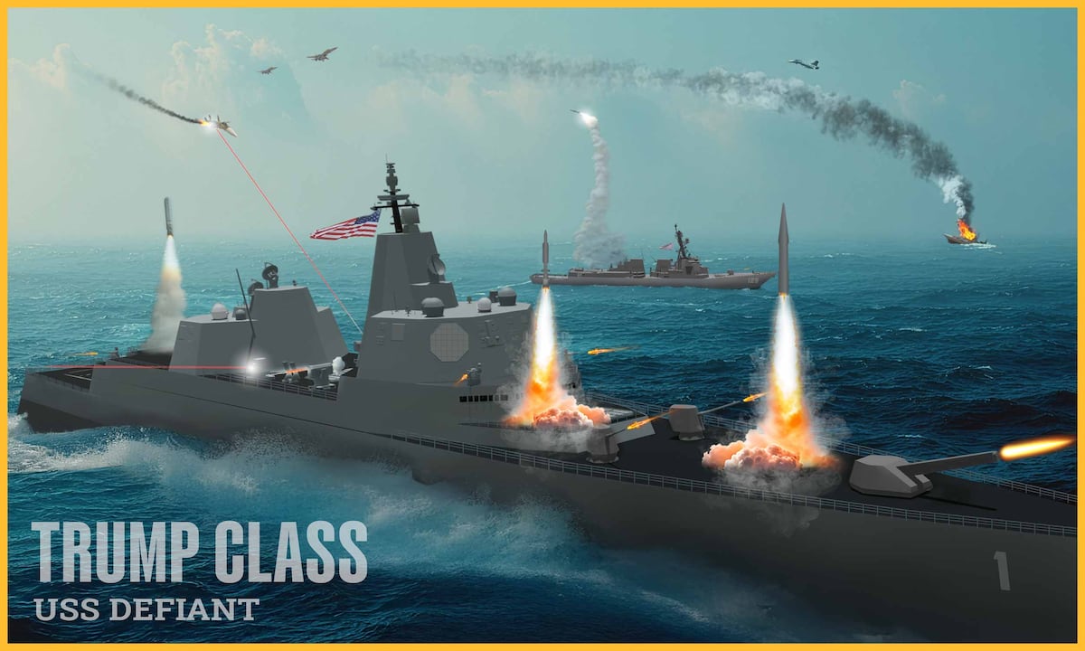 Trump-class battleship program will cost 5 billion, CBO report says
