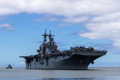 Firestorm Labs builds drones aboard USS Essex without shore resupply