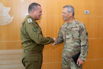 US Air Force chief of staff discusses ‘regional situation’ with Israeli military officials