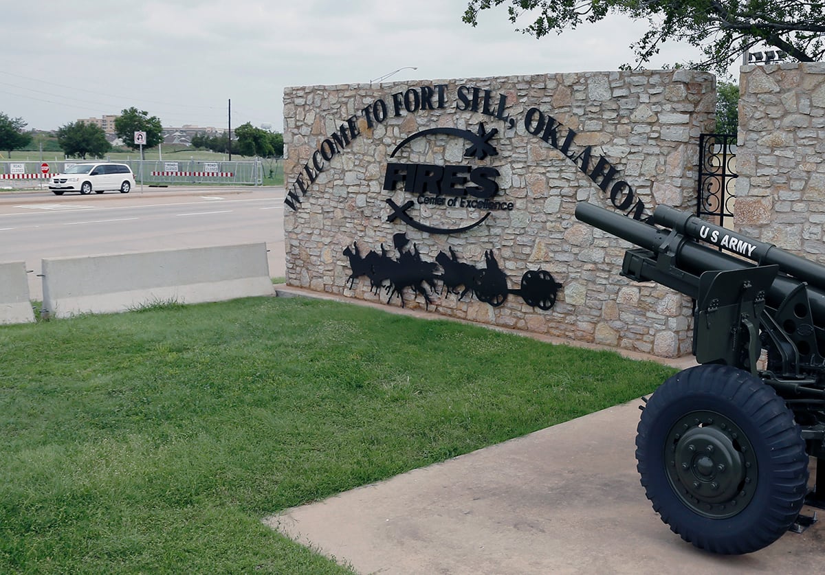 Army trainee struck by vehicle and killed while on foot outside Oklahoma base