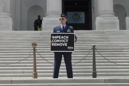 Air Force major who called for Trump’s impeachment requests special court-martial