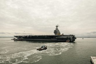 US Navy signs off on ‘preliminary acceptance’ of aircraft carrier USS John F. Kennedy