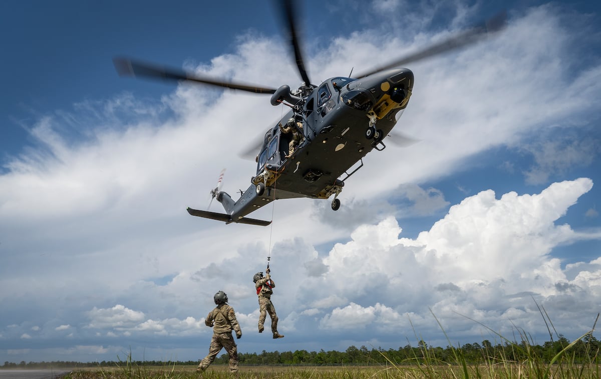 Boeing adds to big week with first full-rate Grey Wolf helicopter order